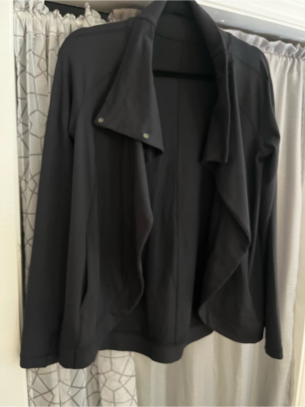 Lululemon Black Rulu Rally Wrap Jacket 6 - Picture 6 of 9